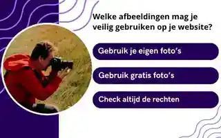 Welke afbeeldingen mag je veilig gebruiken op je website?